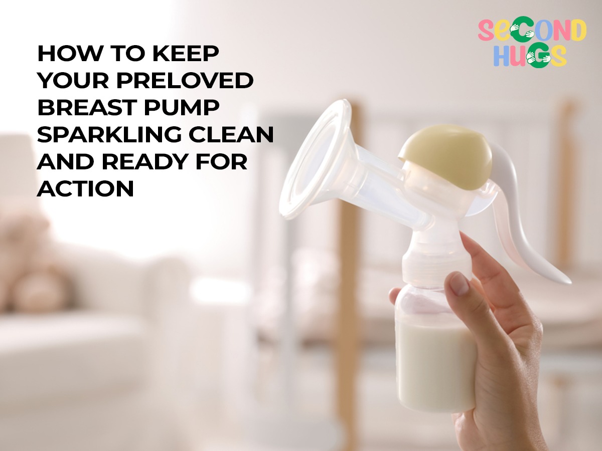 How to Keep Your Preloved Breast Pump Sparkling Clean and Ready for Action