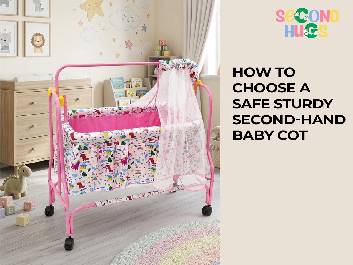 How to choose a safe sturdy second-hand baby cot