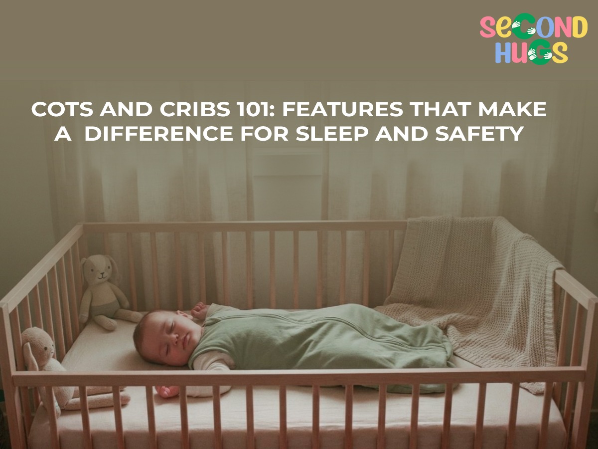 Cots and Cribs 101: features that make a difference for sleep and safety