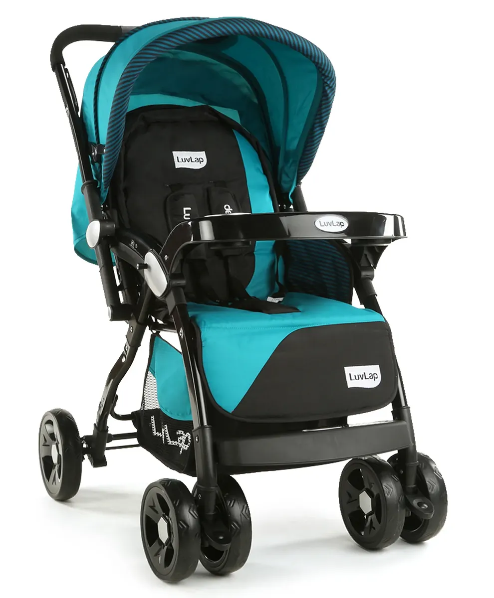 LuvLap Galaxy Baby Stroller for 03 Years, 5-Point Safety Harness