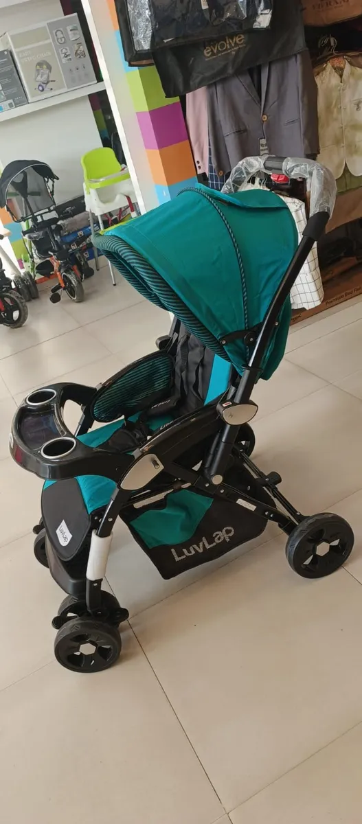 LuvLap Galaxy Baby Stroller for 03 Years, 5-Point Safety Harness