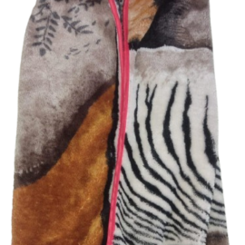 Newborn Baby Blanket – Animal Print (0–6 Months)