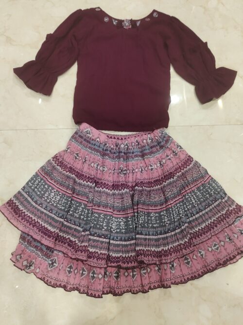 Skirt blouse