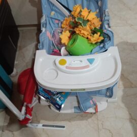 Baybee 5-in-1 Rocker & Feeding Chair for Babies – Versatile Comfort & Play (Used, Under 1 Year)