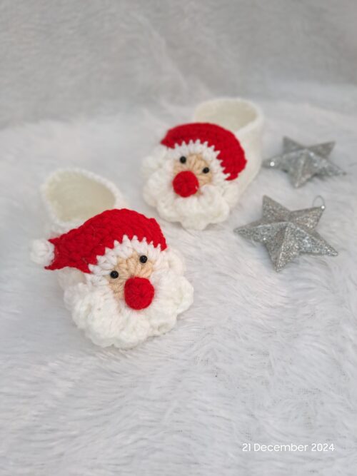 Handmade Crochet Baby Shoes – Soft, Cozy & Perfect for Tiny Feet!