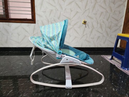 INFANTSO Baby Rocker Toy bar Rocker  (Green)