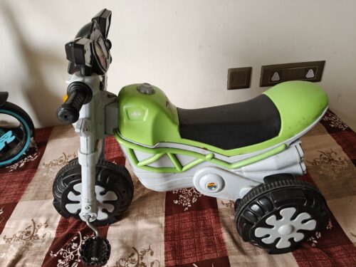 Green Ride-On Bike