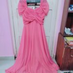 Pink Maternity Photoshoot Dress