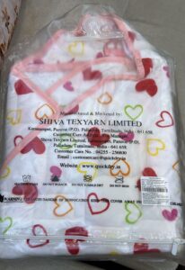 Cute and Colorful Baby Wrapper