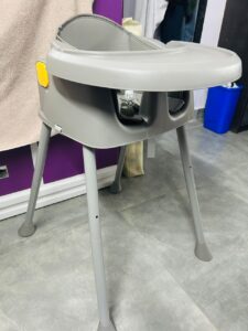 4 in 1 Convertible Baby High chair with adjustable height and comfortable seat