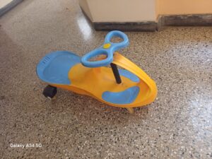 R for Rabbit Swing Car