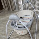R for Rabbit Lullabies Automatic Swinging Cradle