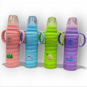Minitree 270ml Long Feeding Bottle with Dual Handles – BPA-Free