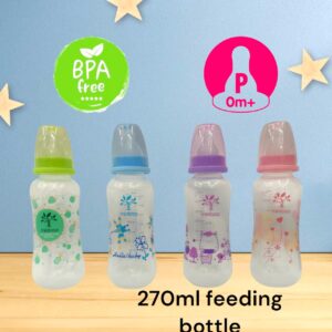 Minitree 270ml Straight Feeding Bottle