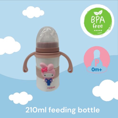 210ml Feeding Bottle – BPA-Free for Newborns