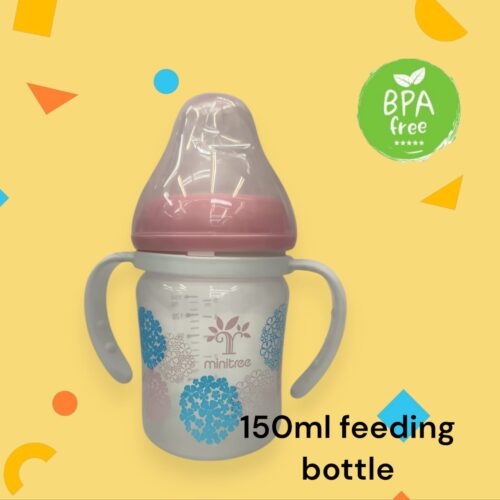 Minitree 150ml BPA-Free Feeding Bottle with Handles