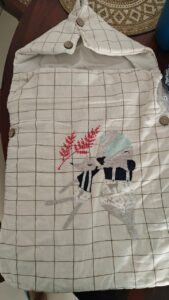 Zoey Homebrewed Exclusive Patchwork Baby Carrier Nest ( checkered )