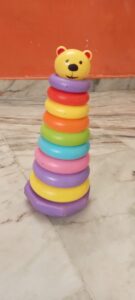 Plastic Stacking Ring Tower Toy