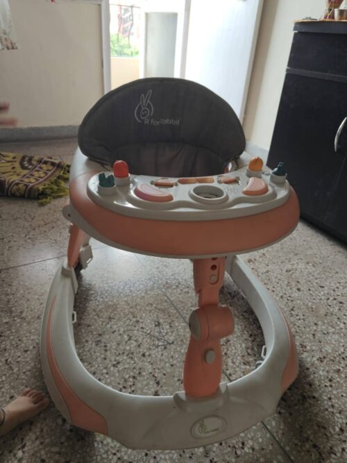 Little Feet Plus Walker - Detachable Toy Bar/Meal Tray with Music & Light