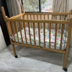Foldable Wooden Crib
