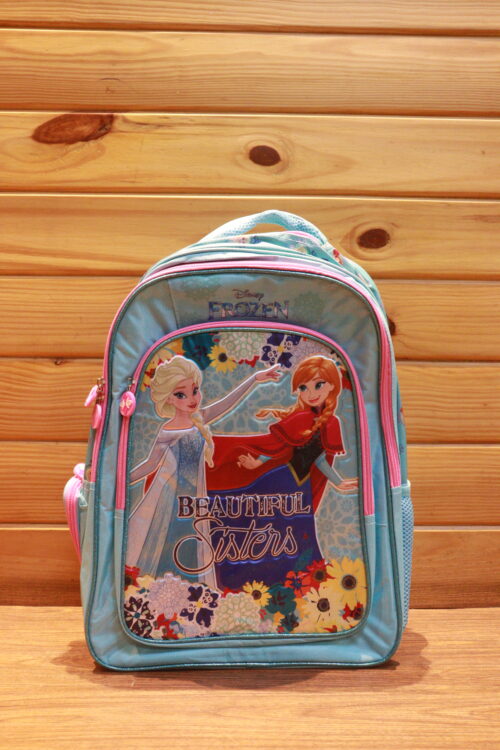 Disney Frozen Beautiful Sisters Blue Soft Bag