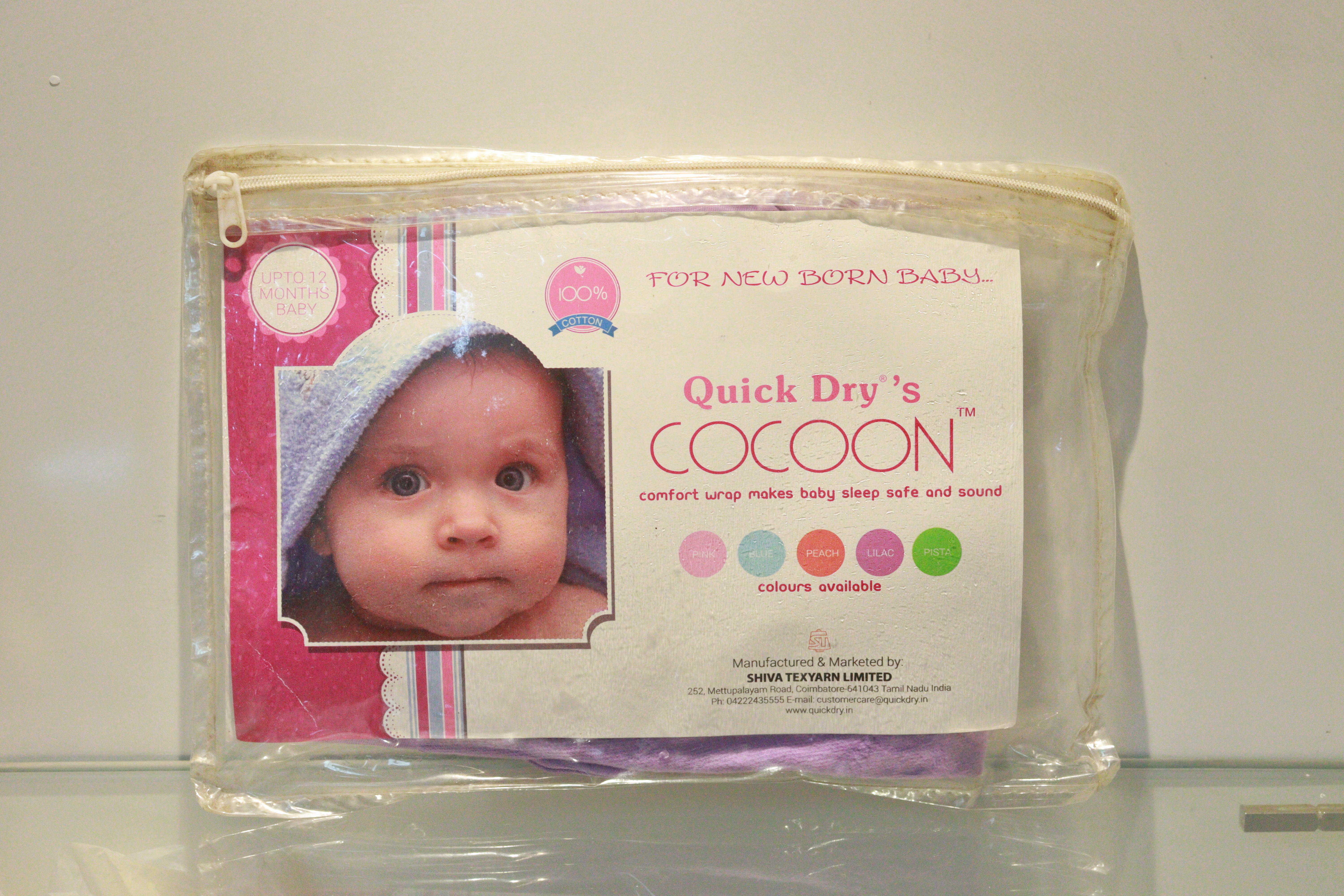 Quickdry- Cocoon Wrap (Lilac)