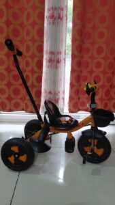 Toy Zone Tricycle with Holding Stick