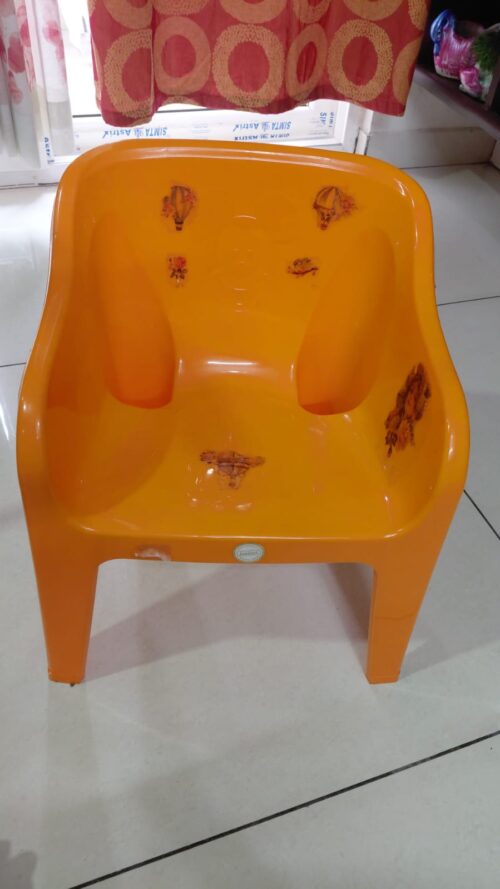 Janataa Sitting Chair for Kids (Orange)