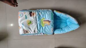 Babyhug Sleeping Bag Jungle Print – Blue