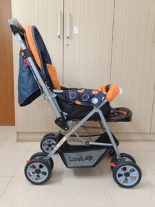 LuvLap Pram/Stroller (Orange)