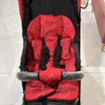 Babyhug Comfy Ride Stroller with Reversible Handle – Red