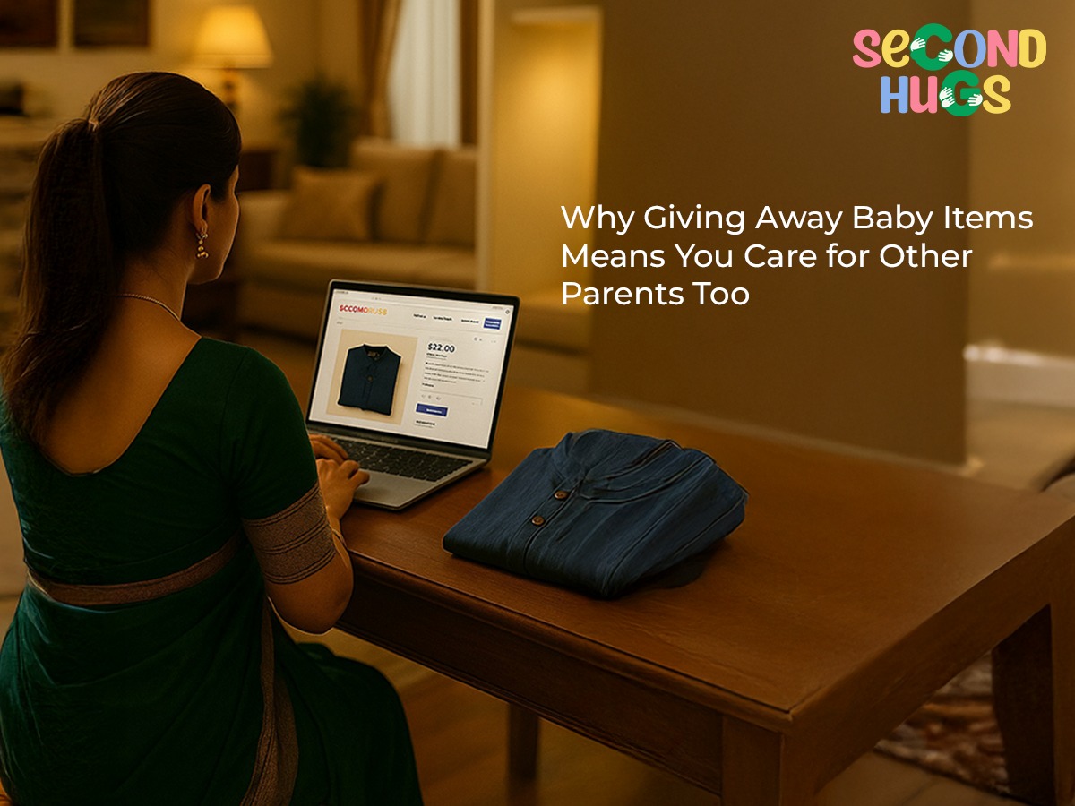Why Giving Away Baby Items Means You Care for Other Parents Too