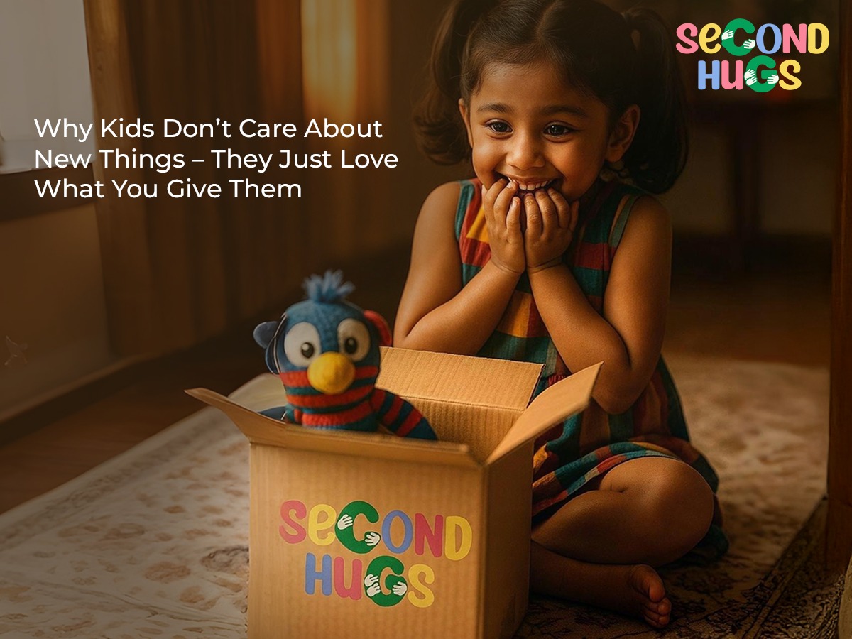 Why Kids Don’t Care About New Things – They Just Love What You Give Them