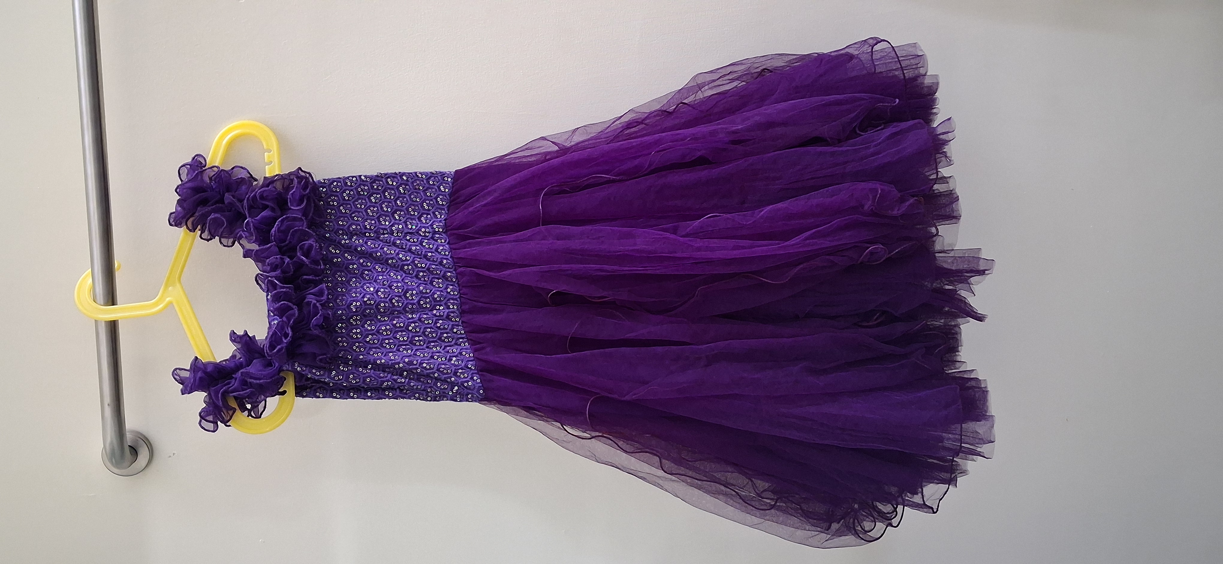 Purple Long Frock