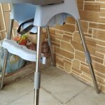 High Chair with Tray and Footrest