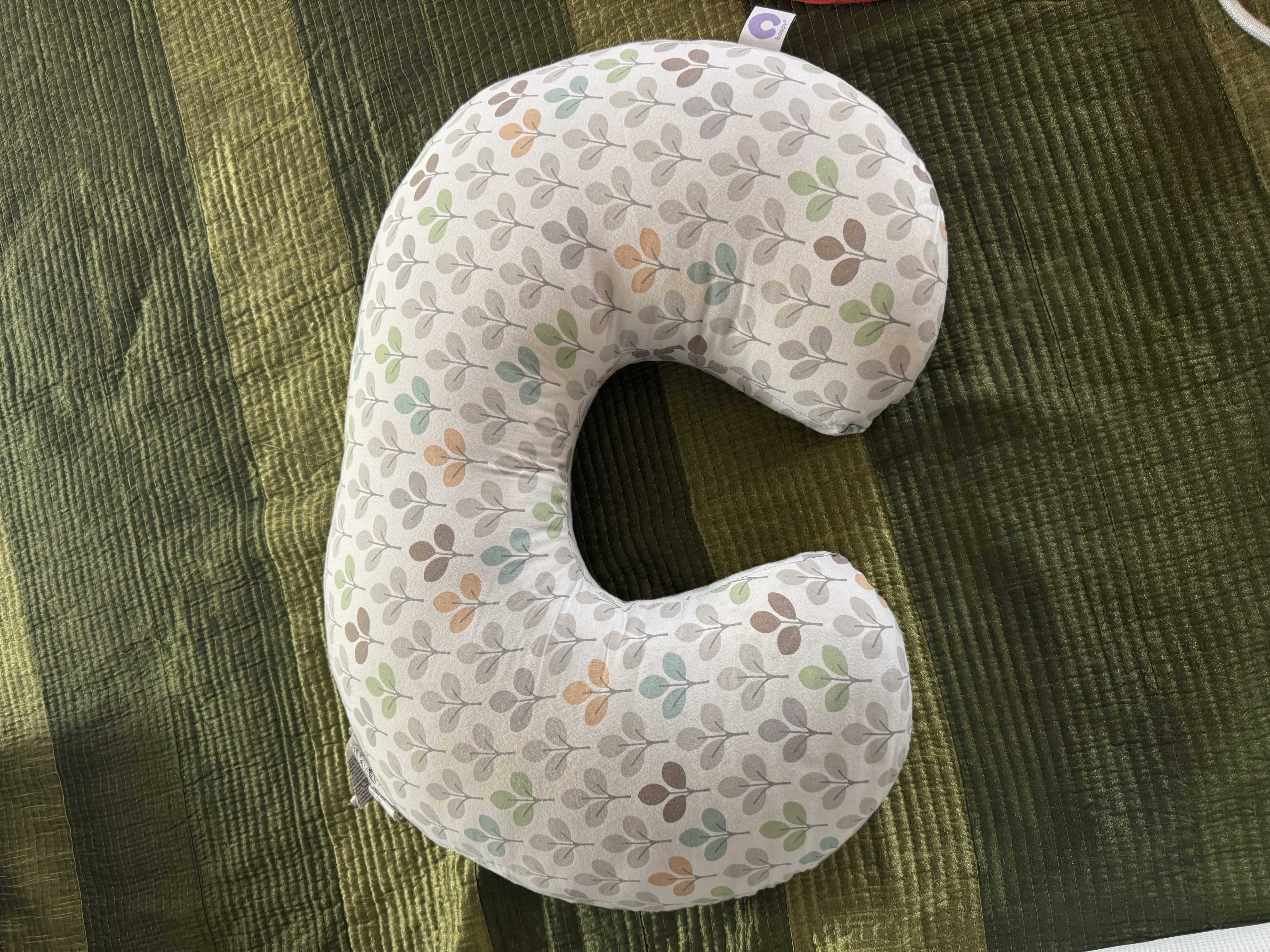 Haus & Kinder Feeding Pillow with 2 Extra Covers – Ultra Soft, Supportive & Comfortable for Nursing Moms