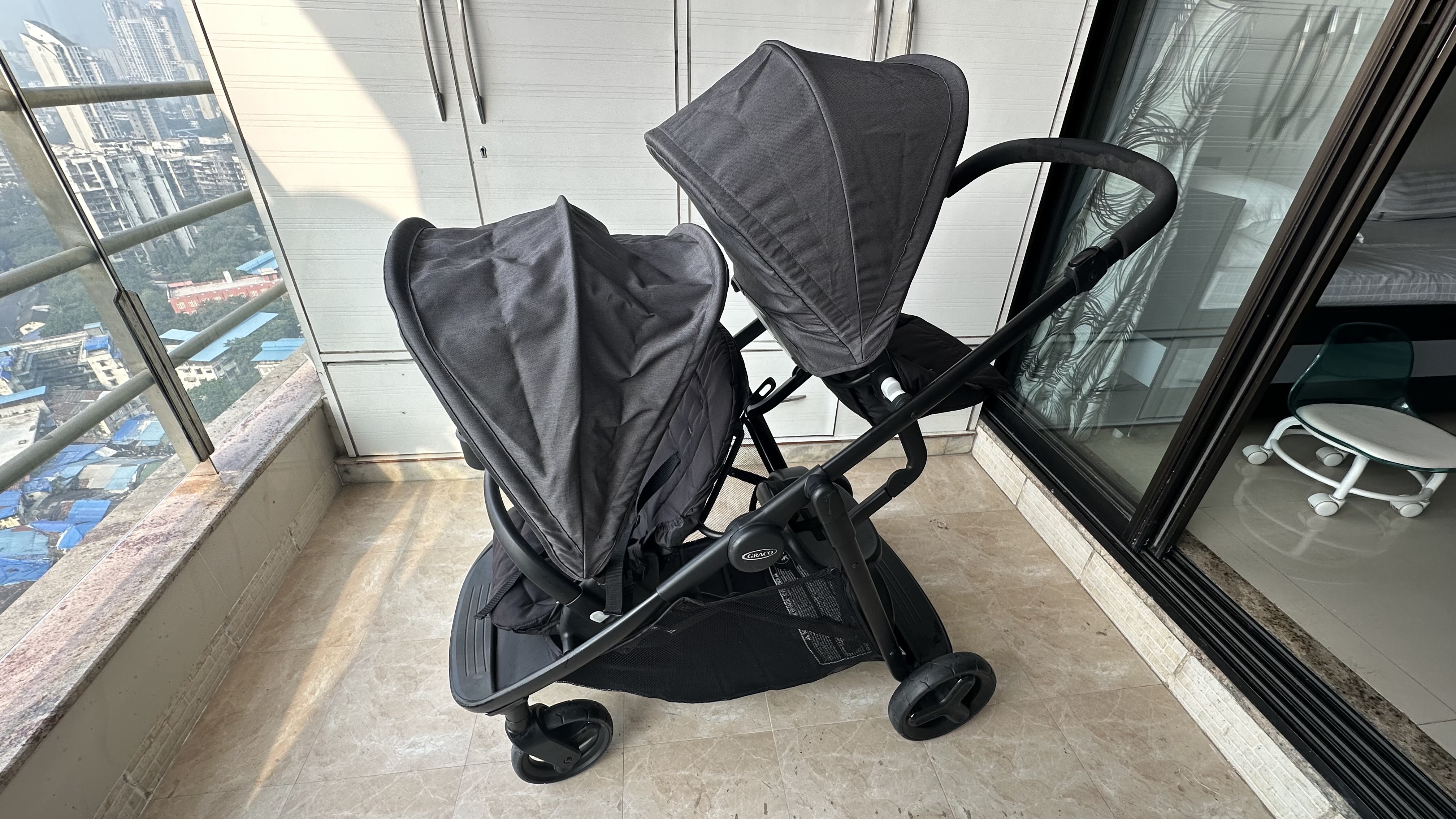 uppababy leather handlebar covers Cover for VISTA and VISTA 2, Saddle – idealbaby brand-Milwaukee-power-tool-batteries Size:159cm wide CYBEX Platinum Coya Style UPPAbaby Vista Stroller Leather