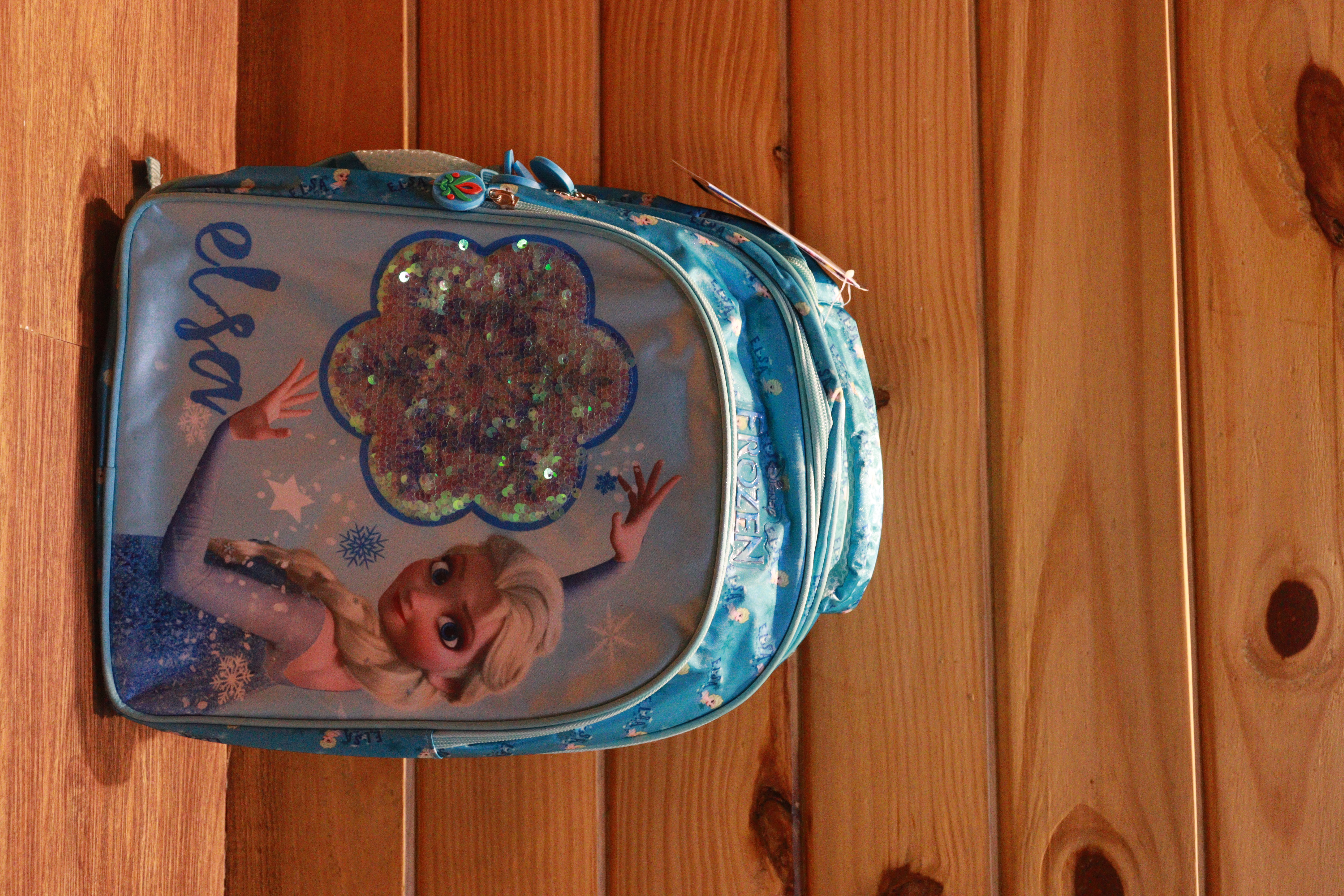 Frozen Elsa Blue School Bag