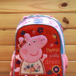 Peppa Pig Pretty Dress Velcro School Bag