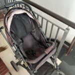 Baby Stroller with Reclining Seat & Storage Basket