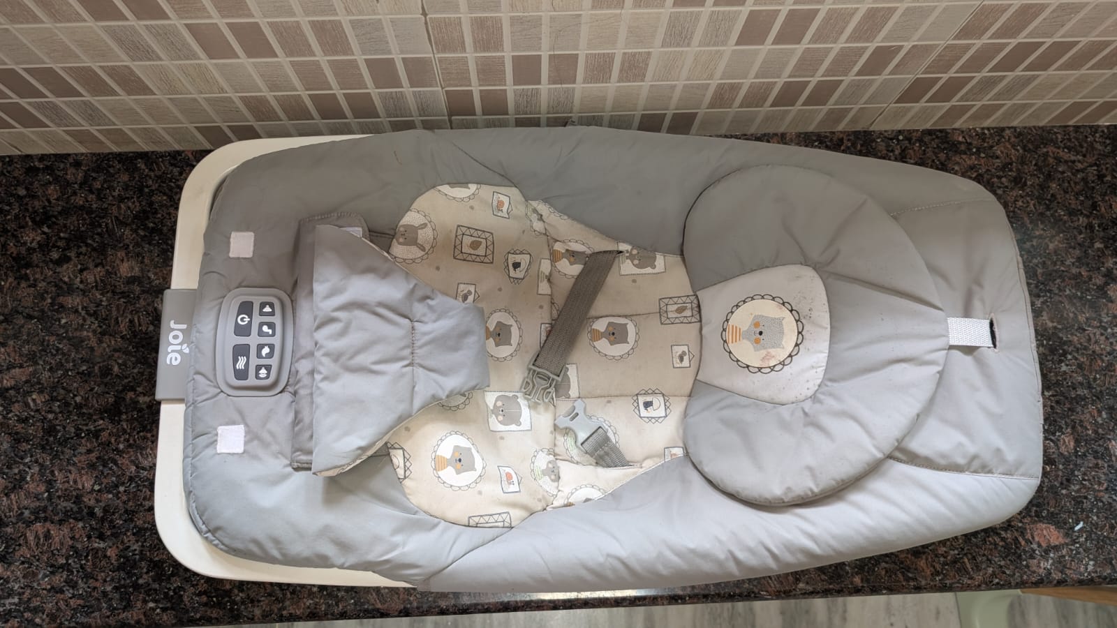 Joie Baby Dreamer Rocker Bouncer Chair – Soothing Comfort with Vibration & Rocking Function