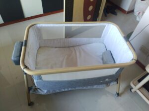 Star and Daisy Co Glide Electric Cradle – Automatic Rocking Cradle with Music & Remote Control