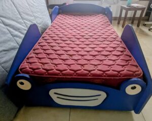 Boingg Kids Car Bed with Sleepwell Mattress