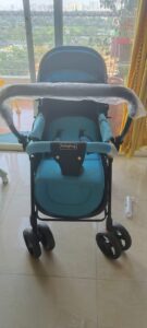 Babyhug Symphony Reversible Handle Pram – Stylish, Comfortable & Versatile
