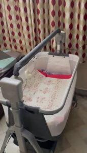 Baby Electric Swing with Soothing Motion & Music