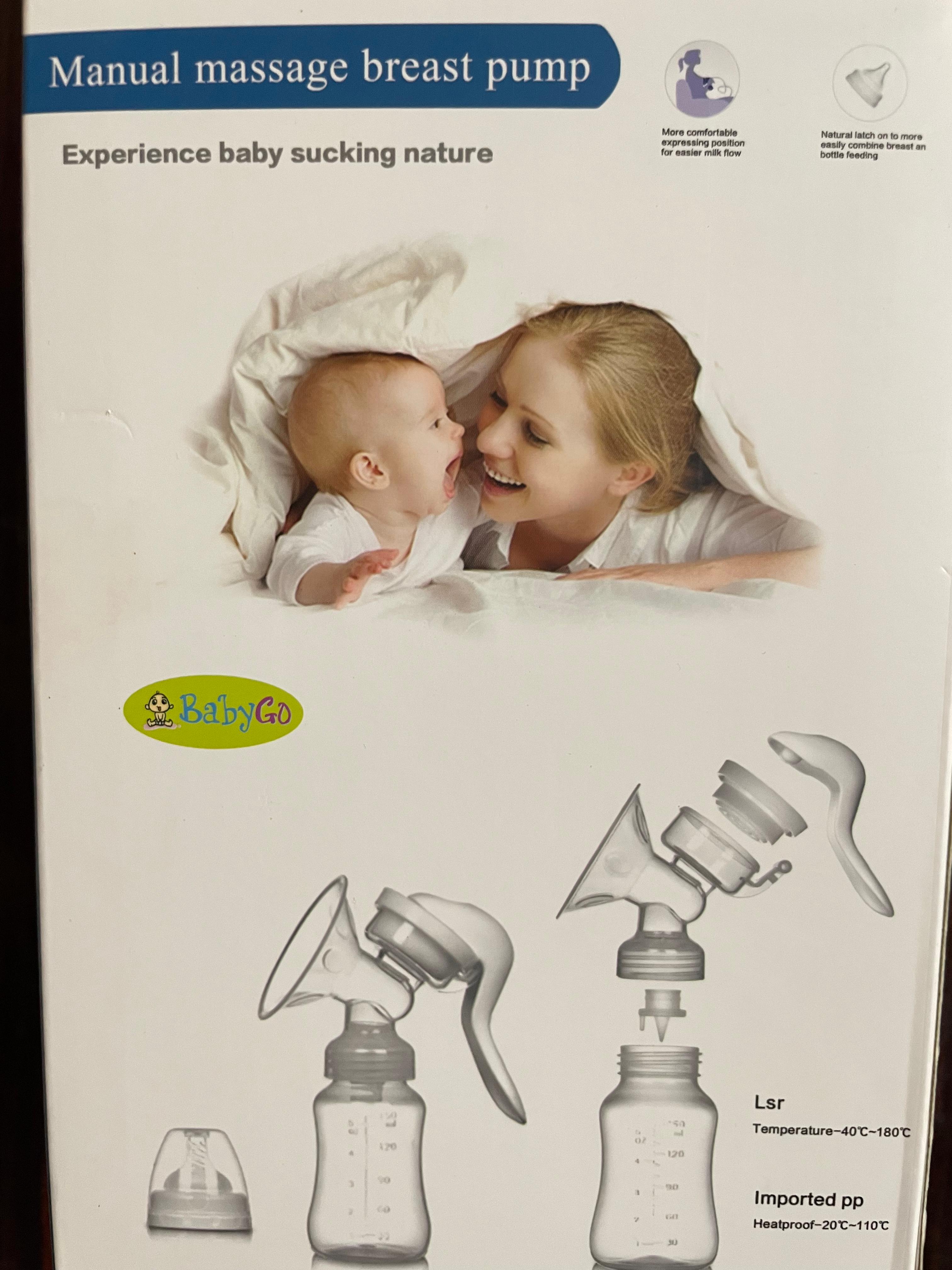 BabyGo Manual Massage Breast Pump