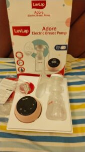 LuvLap Adore Electric Breast Pump | Efficient, Comfortable & Easy-to-Use Pump for New Moms