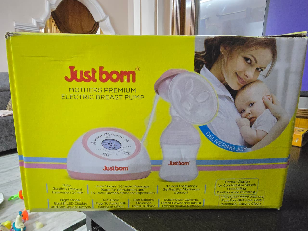 JustBorn Mother's Premium Electric Breast Pump