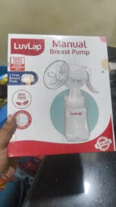 LuvLap Manual Breast Pump – BPA Free | Excellent Condition
