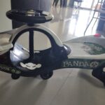 Preowned Baby Panda Kids Plastic Ride-On Car with Sound